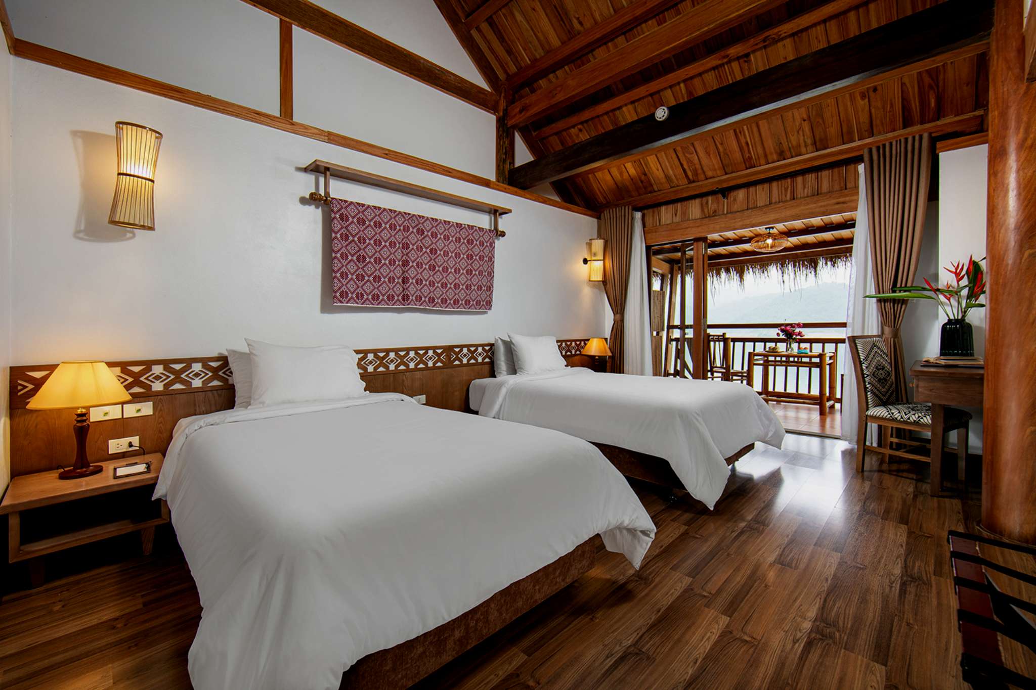 Thiết kế phòng tại Mai Châu Hideaway